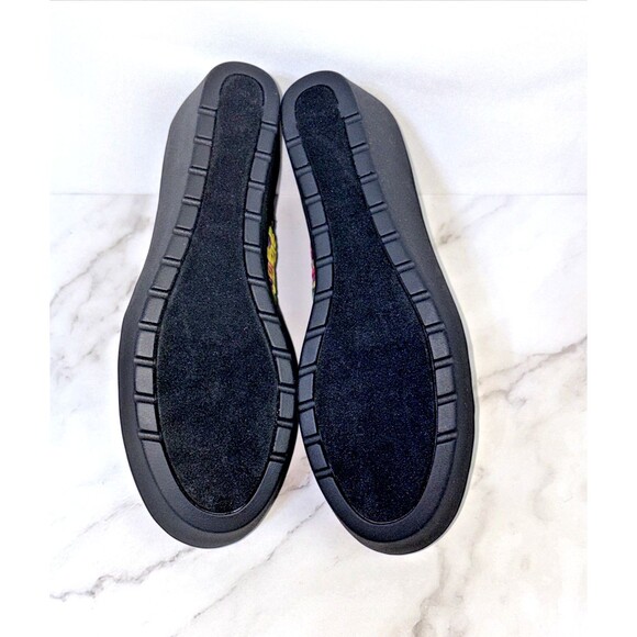 Steven By Steve Madden Womens Betsi Multicolor Stretch Woven Wedge Shoes Size 9 - Picture 8 of 11